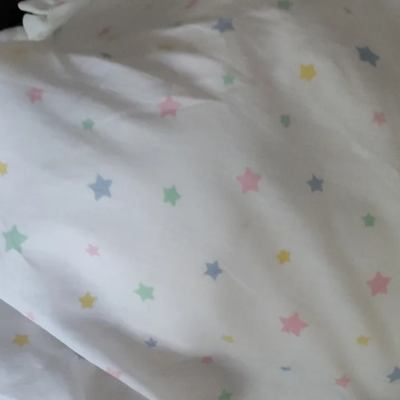 Care Bears White Blanket with Colorful Characters - Picture 7 of 8